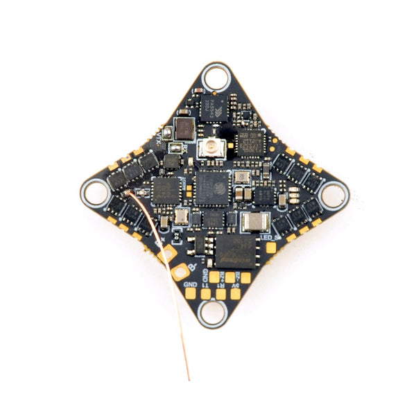 Happymodel CrazyG473 V1.0 AIO 5IN1 Flight Controller Built-in 1S 5A ESC UART ELRS and 5.8G Openvtx for 65mm 1S Micro RC Whoops FPV Racing Drones