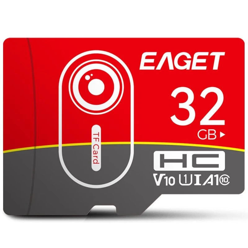 EAGET T1 TF Memory Card 128GB 64GB 32GB Class10 U3 High Speed Flash Memory Flash Cards for Phone Driving Recorder Camera
