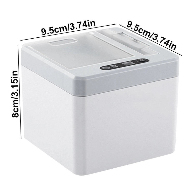 Automatic Toothpick Holder P0P-UP Toothpick Dispenser with Infrared Sensor Contactless Toothpick Dispenser with USB Charging for Living Rooms Kitchens Restaurants Shops Hotels