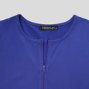 INCERUN Mens Jumpsuit Thin Stretch Comfort Zipper Short Sleeve One-piece Shorts Homewear for Men Large Size S-5XL