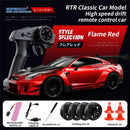 SZRC 080 RTR 1/20 2.4G 4WD Drift RC Car Mini Race LED Light High Speed Racing On-Road Full Proportional Classic Retro Electric Remote Radio Control Vehicles Model Toys