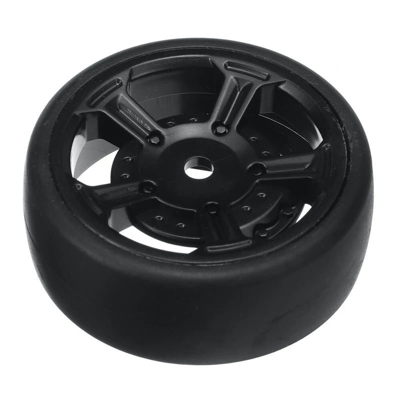 2PCS RC Car Parts Wheels Tires Front Rear Universal M22011 for Eachine EC35 1/14 Vehicles Models Spare Accessories