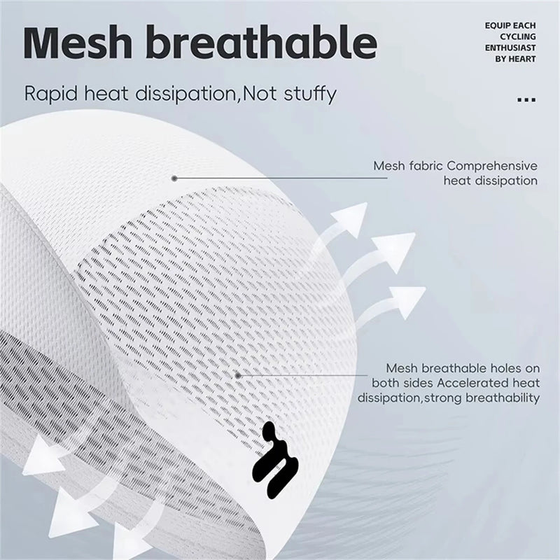 WEST BIKING Cycling Caps Lightweight Breathable Mesh Quick-Drying Bike Hat Helmet Lining for Outdoor Bicycle Riding