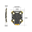 20x20mm iFlight Borg Mini F722 Flight Controller with 5V 12V BEC Output 4-6S 60A 4in1 ESC Stack for DJI O4 RC FPV Racing Drones