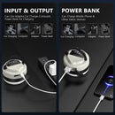 SMILING SHARK Multifunctional Portable Adjustable Lantern Outdoor Camping Tent Light Rechargeable Emergency Lighting