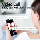 Intelligent Visual Doorbell WiFi Wireless Long Standby HD Night Vision Remote Video Call Voice Change Cloud Storage Smart Home Security Video Doorbell