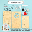 DIY Wooden Hand Generator Model STEM Science Technology Experiment Physics Learning Education Toy