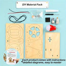 DIY Wooden Hand Generator Model STEM Science Technology Experiment Physics Learning Education Toy