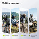 ROCKBROS Ice Silk Sun Protective Full Face Gear UPF 50+ Breathable Balaclava Helmet Liner For Summer Outdoor Cycling Motorcycle