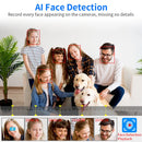 Hiseeu 4K 32CH NVR for CCTV Security Surveillance IP Camera H.265+ 5MP DVR Network Video Audio Recorder ONVIF Humanoid EU Plug