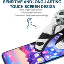 Unisex PU Leather Waterproof Ski Gloves Anti-slip Touch Screen Motorcycle Cycling Fleece Warm Snow Sports Snowboard Winter Gloves