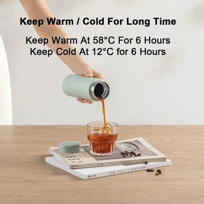 Xiaomi Mijia 350ML Water Cup Pocket Version 350ml Vacuum Thermos Cup Portable Travel Insulated Bottle Keep Hot Cold 6 Hours