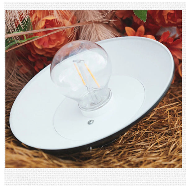 IPRee Portable Solar Retro Camp Lantern Type-C Rechargeable Hanging Light Dimmable Outdoor Garden Decoration Lamp for Camping Hiking Travel