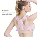 PRANASH Sport Posture Corrector for Women and Men Adjustable Upper Back Brace Shoulder Lumbar Back Support Belt for Fitness Health Recovery