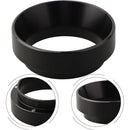 Universal Aluminum Coffee Dosing Ring for Espresso Machines 51/54/58MM Color Black Anti-Fly Powder Design Perfect for Accurate Dosing