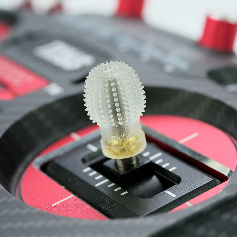 2PCS STPHOBBY Resin Non-slip Mushroom Radio Hall Gimbal Stick Ends Rocker Head 3mm/4mm for FPV Radio Transmitter TBS TX16S DIY Parts