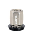 TOOPRE Bike Freewheel Remover High Carbon Steel Compatible Bicycle Spinning Cartridge Removal Tool Sleeve