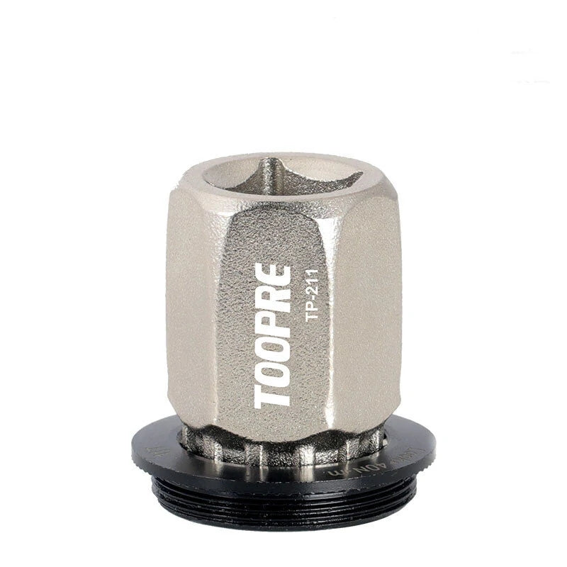 TOOPRE Bike Freewheel Remover High Carbon Steel Compatible Bicycle Spinning Cartridge Removal Tool Sleeve