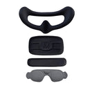 WLYL Protective Cover Soft Face Plate Comfortable Pad Flight Goggles Sponge Foam Mask Padding + Forehead and Backhead Padding Set For DJI Avata2 Goggles 3