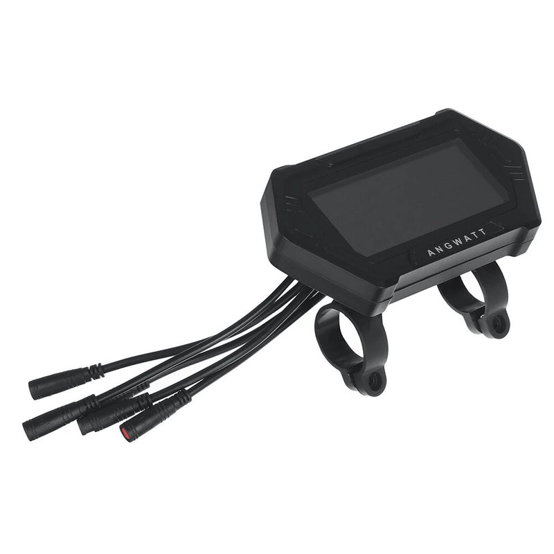 ANGWATT 60V Instrument For ANGWATT X1 Electric Scooter Meter LCD Display Record Waterproof Speed Time Power Display For ANGWATT X1 X1 2.0