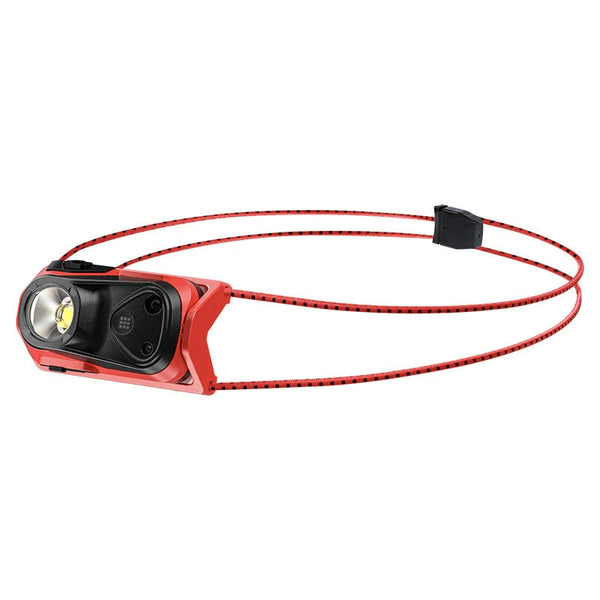 Portable Mini Smart Sensor LED Headlamp USB Rechargeable Super Bright Running Cycling Head Light Red Warning Light Waterproof Lantern Illuminator Lamp