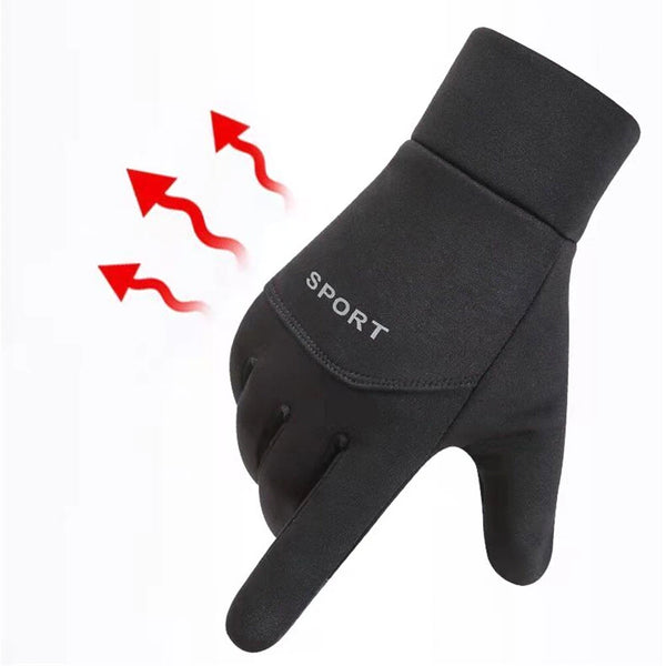 XANES Winter Cycling Gloves for Men Women Touchscreen Thermal Windproof Fleece Motorcycle Gloves Warm Thick Driving Skiing Gloves