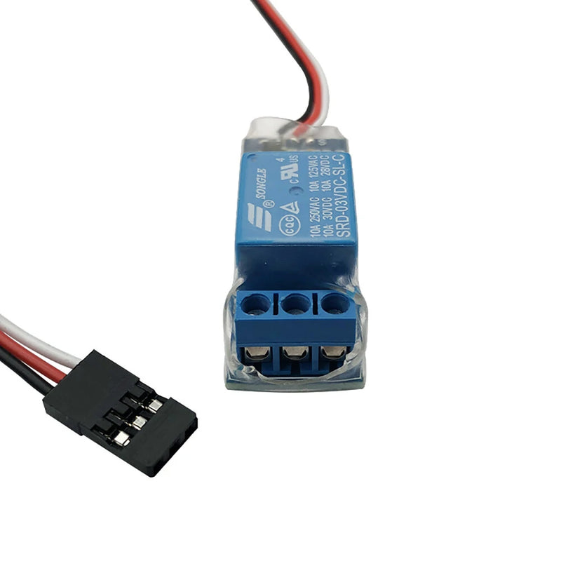 RJX Hobby RC PWM Electronic Relay Switch Navigation Lights Controller Universal K1 Power On-off Switches For Airplane DIY Model