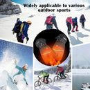 TENGOO Winter Heated Gloves Motorcycle Waterproof Gloves Heated Heating Warm Work Gloves Thermal Heated Outdoors Cycling Ski Gloves Battery Heated Gloves