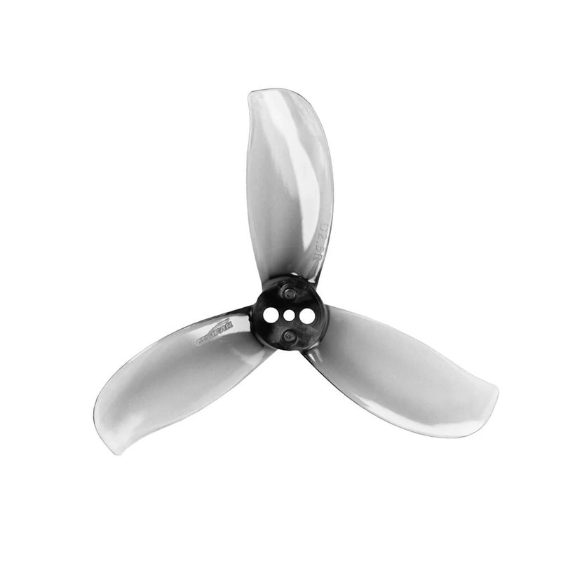 4Pairs Gemfan D2.5-3 2524 2.5 Inch 3-Blades PC Propeller 1.5mm Shaft 3 Holes Suitable for DJI O4 HD VTX 1404 4600KV Motors RC FPV Drone Racing