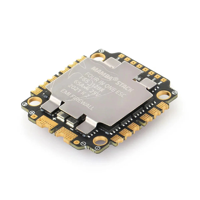 30.5mm*30.5mm MAMBA 128K F45 F55 F65 45A 55A 65A 3~6S Blheli_32 4IN1 Brushless ESC for RC FPV Racing Drone