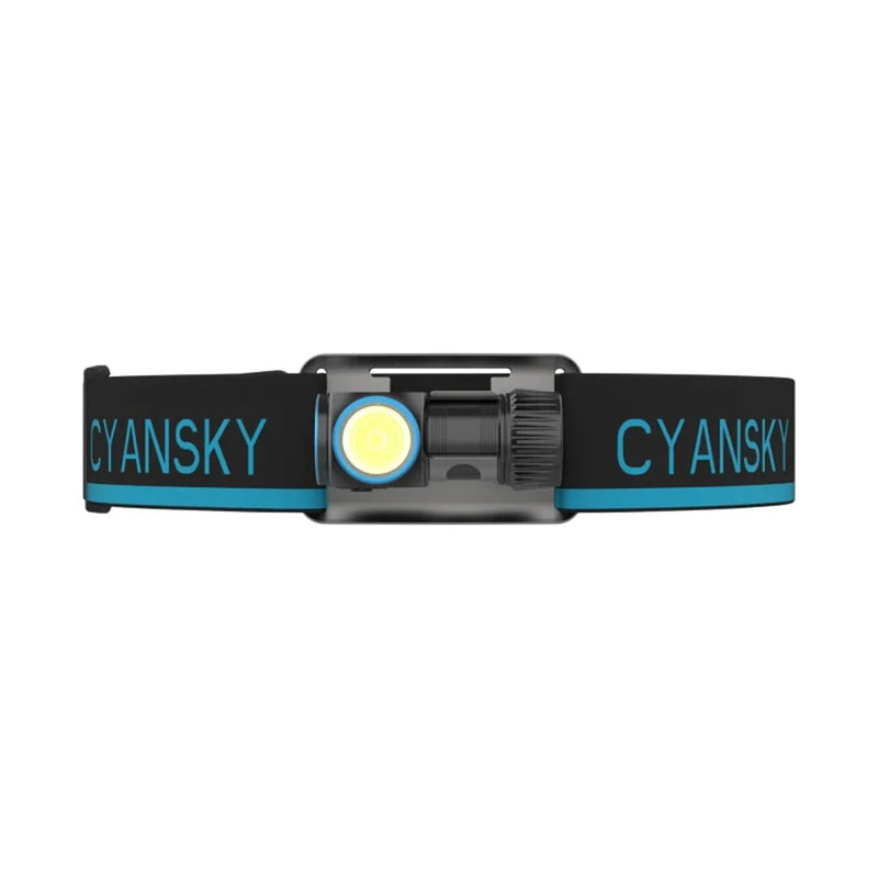 CYANSKY HS3R 1100lm Mini L-Shaped Multifunctional Rechargeable Headlamp with Red Light Lightweight USB-C Rechargeable Flashlight for Outdoor Sports Industrial Work Repairand Camping
