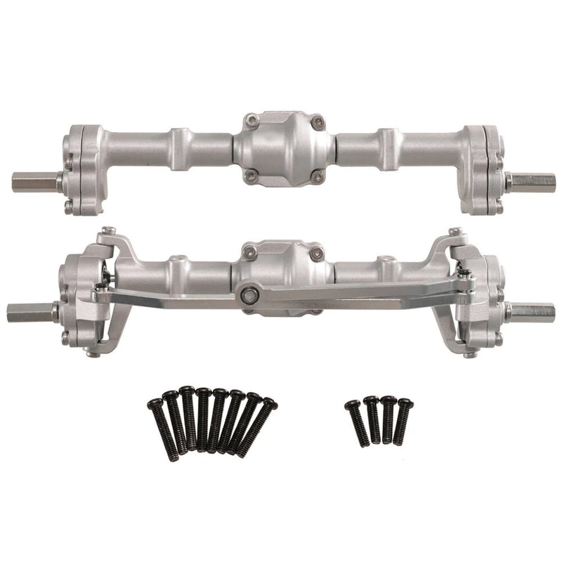 Upgraded Metal Parts Front Rear Door Bridge Axle for MNRC MN82 LC79 MN78 D90 D91 D96 99S 1/12 RC Cars Vehicles Models Spare Accessories