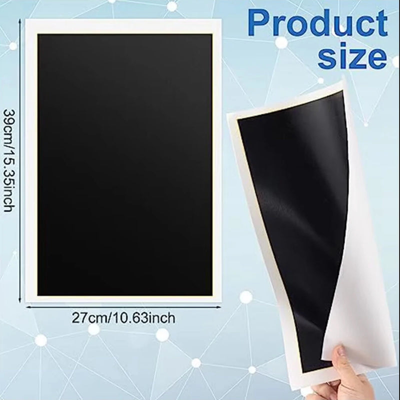 Black Laser Engraving Marking Paper 36x24cm High Visibility Easy Application for Metal Glass Ceramics Stone Crafting Customization