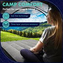 IPRee Air Cushion Inflatable Mattress Camping Air Cushion Bed With Built-In Pillow Foldable Storage Suitable For Home, Camping, SUV, Truck Tent