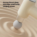 COSHARE Mini Muscle Massage Gun Portable Fascia Gun Electric Massage Gun 6-Speed Adjustable Fitness Muscle Relaxation Massager