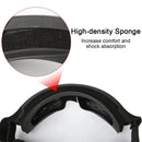 XANES Tactical Goggles 3 Lens Soft Windproof UV400 Protection Glasses For Cycling Safe Protection