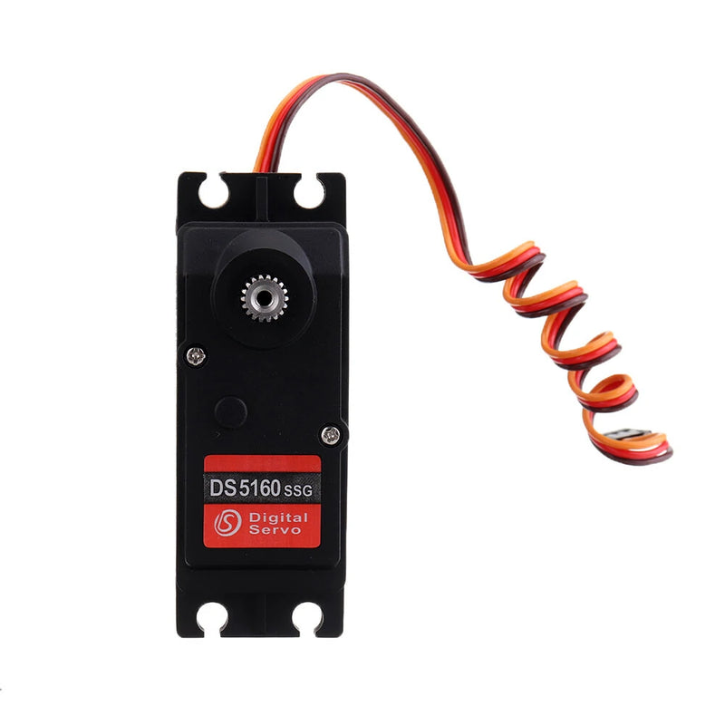 DSSERVO DS5160 HV 60kg 180/270 18T Metal Gear Digital Servo For 1/5 Redcat HPI Baja 5B SS RC Car Compatible SAVOX-0236 LOSI XL 5T