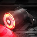 Smart Brake Sensing Bicycle Taillight Type-C USB Rechargeable Aluminum Alloy Optical Intelligent Bike Light BTM Bike Taillight