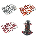 Metal Upgrade Parts Swing Arm Steering Cup Accessories Set For ZD Racing DBX-10 1/10 RC Car