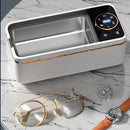 Tevorex Ultrasonic Jewelry & Glasses Cleaner 450ml Capacity High-Frequency Vibration Multifunctional Deep Cleaning Machine