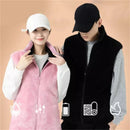 TENGOO HV-09F Heated Vest 9 Heating Areas USB Charging 3 Gear Temperature Control Coral fleece Windproof Outdoor Winter Warm Clothing