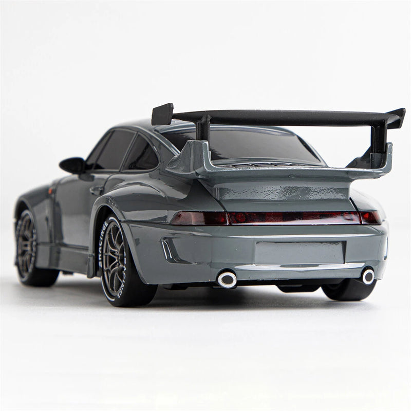 WH S814 1/24 2.4G 4WD Drift RC Car Mini Race LED Light Radio Control High-Speed Motor On-Road Racing Vehicle Model Boys Gifts Outdoor Toys