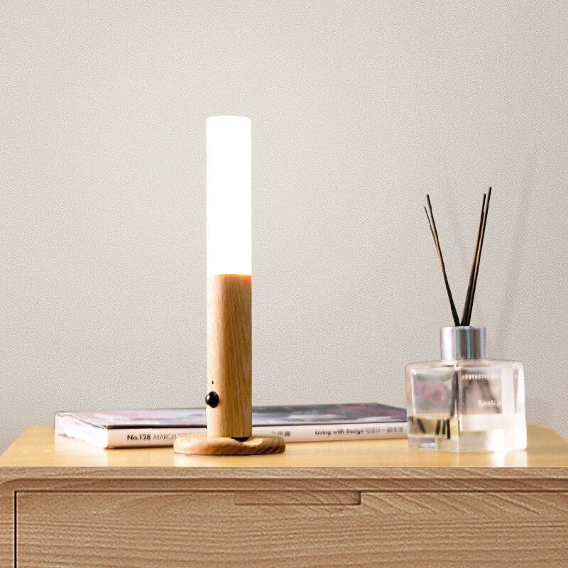 Magnetic USB LED Human body sensing Night Light  Kitchen Cabinet Light Home Stair Bedroom Table Motion Lamp Bedside Lighting