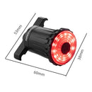 ROCKBROS WR05 100LM Smart Smart Brake Bicycle Taillight 7 Lighting Modes USB Charging 500mAH Bike Rear Light for Outdoor Night Warning Safe Cycling