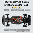 LDRC 1899/A99 RTR 1/18 2.4G RWD RC Car Drift GTR R34 Optional Gyro LED Light On-Road Full Proportional Alloy Body Shell Racing Vehicles Models Toys