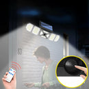 Outdoor Solar Lights Powerful 244Led Lamp Spotlight Sunlight Energy Waterproof For Exterior Garden Wall Decor