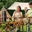 2.5L Vacuum Thermos Water Bottle 316 Stainless Steel Large Capacity Keep Warm Outdoor Travel Hiking Camping Traveling