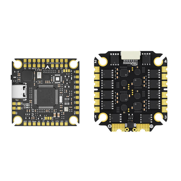 30.5*30.5mm Aocoda-RC F465S V4 Stack Build-in F405 V4 Flight Controller with OSD 5V 9V BEC Output & 3065S 65A 3-8S ESC for RC FPV Racing Drone