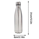 IPRee 750ml Water Bottle with Compartment Portable Water Bottle Pill Organizer Can Safe Hiding Spot for Money Bonus Key Ring Box