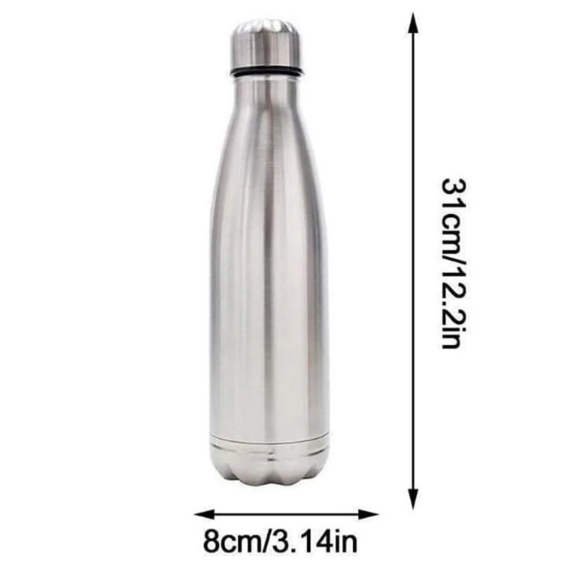 IPRee 750ml Water Bottle with Compartment Portable Water Bottle Pill Organizer Can Safe Hiding Spot for Money Bonus Key Ring Box